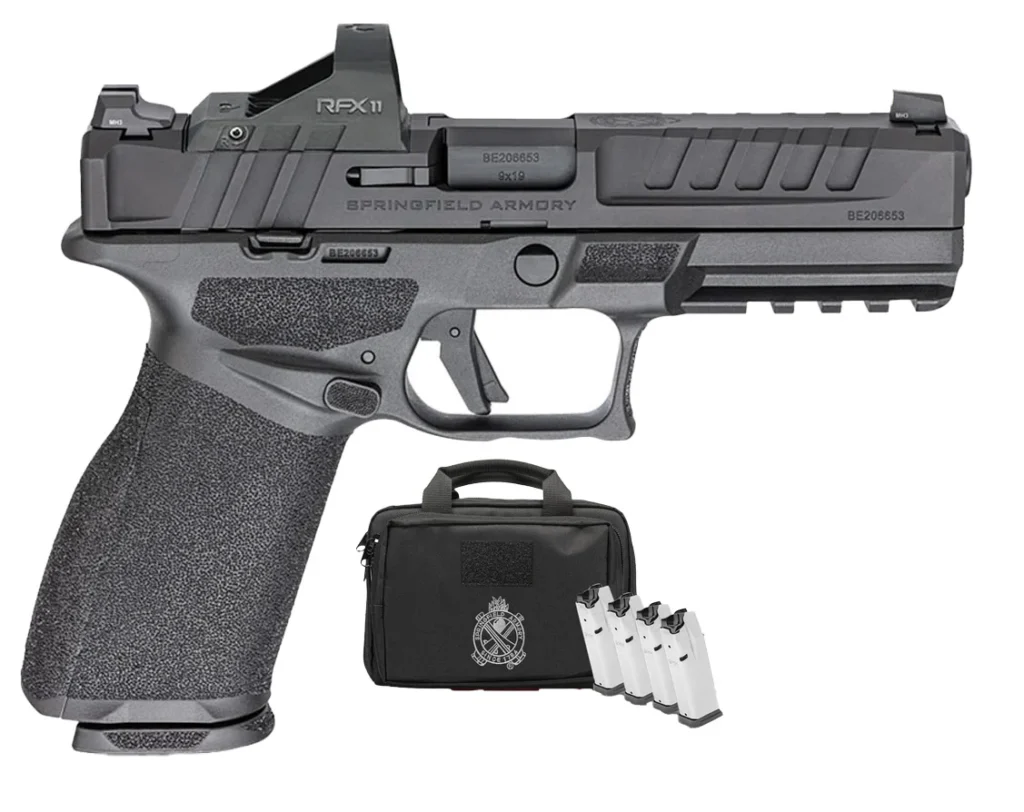 Echelon 9mm 4.5" 3DOT Trit Vrdn 5/15rd GU
