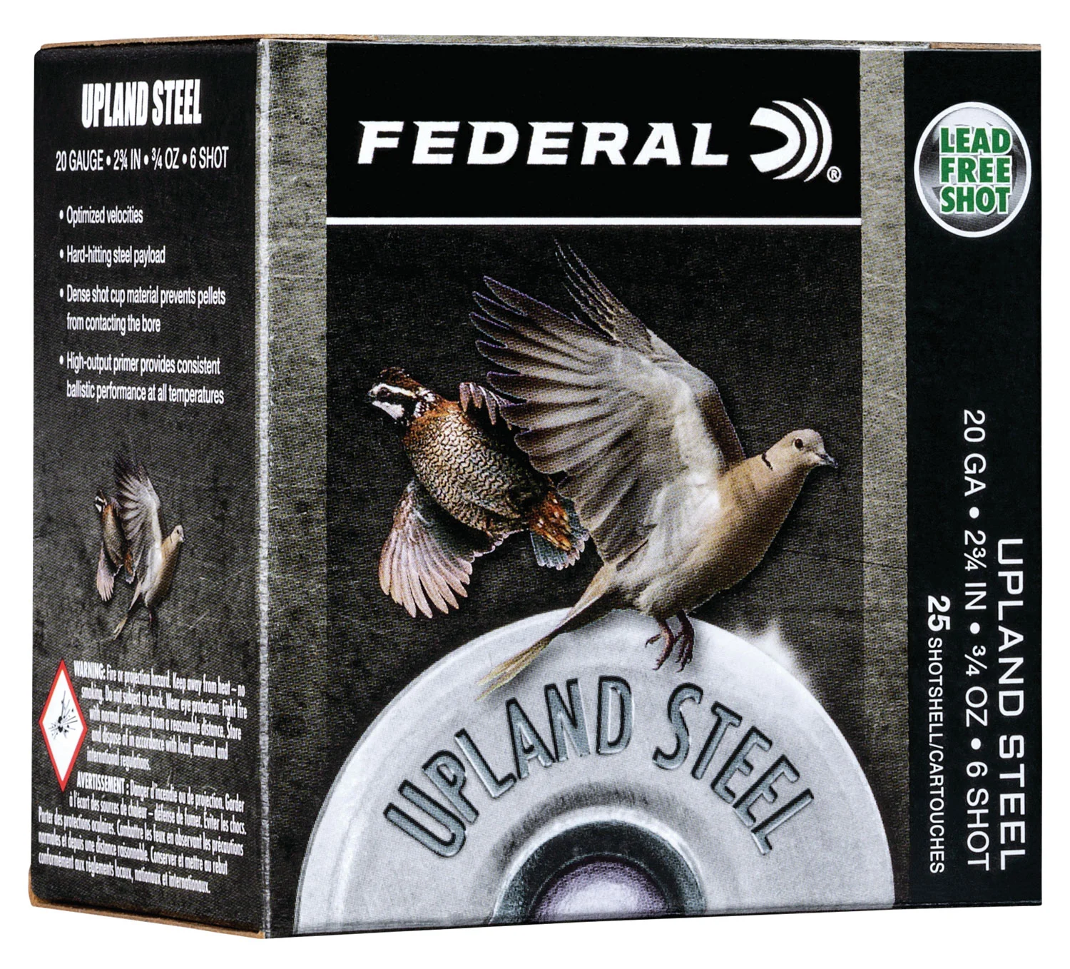 Federal 20 Gauge Steel – 25rd
