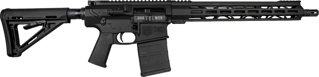 Diamondback DB1018C001 DB10  308 Win 20+1 16" Nitride Treated Threaded Steel Barrel w/A2 .30 Cal Flash Hider, A3 Flattop Upper, 15" M-LOK Handguard, Magpul MOE Carbine Stock, Magpul MOE K Grip