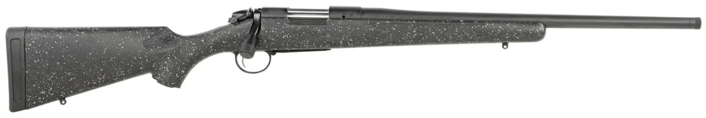 Bergara Rifles B14S502C B-14 Ridge 6.5 Creedmoor 4+1 22" Graphite Black Cerakote Barrel, Graphite Black Cerakote Steel Receiver, Gray Speckled Black Fixed American Style Stock, Right Hand