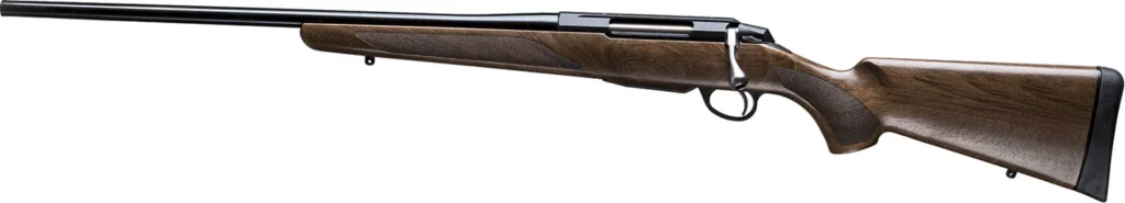 Tikka JRTXA351L T3x Hunter 6.5x55 Swedish 3+1 22.40" Barrel, Black Metal Finish, Oiled Wood Stock Left Hand
