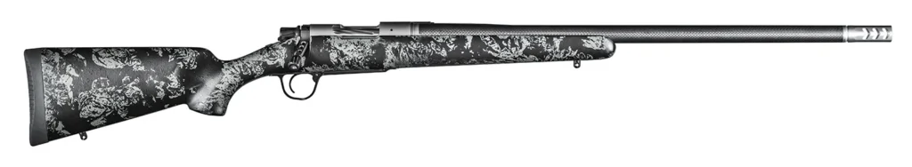Christensen Arms 8010614100 Ridgeline FFT 280 Ackley Improved 3+1 22" Carbon Fiber/Threaded Barrel, Stainless Steel, Black with Gray Accents Stock