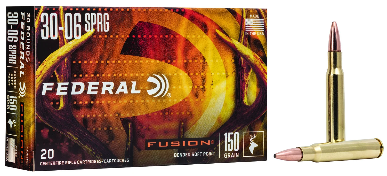 Federal .30-06 Springfield 150gr BONDED – 20rd