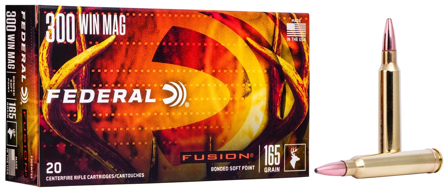 Federal .300 Win Mag 165gr BONDED – 20rd