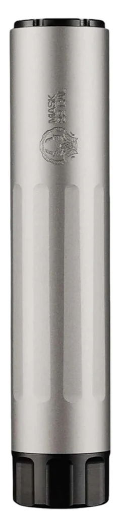 Dead Air MASK22SIL Mask HD Silver 22 LR Silencer