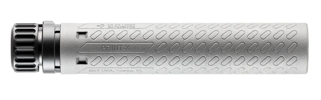 B&T Firearms SD762ROTEXTI Rotex Ti Suppressor 7.62x51 NATO w/ SureFire Hub Adapter