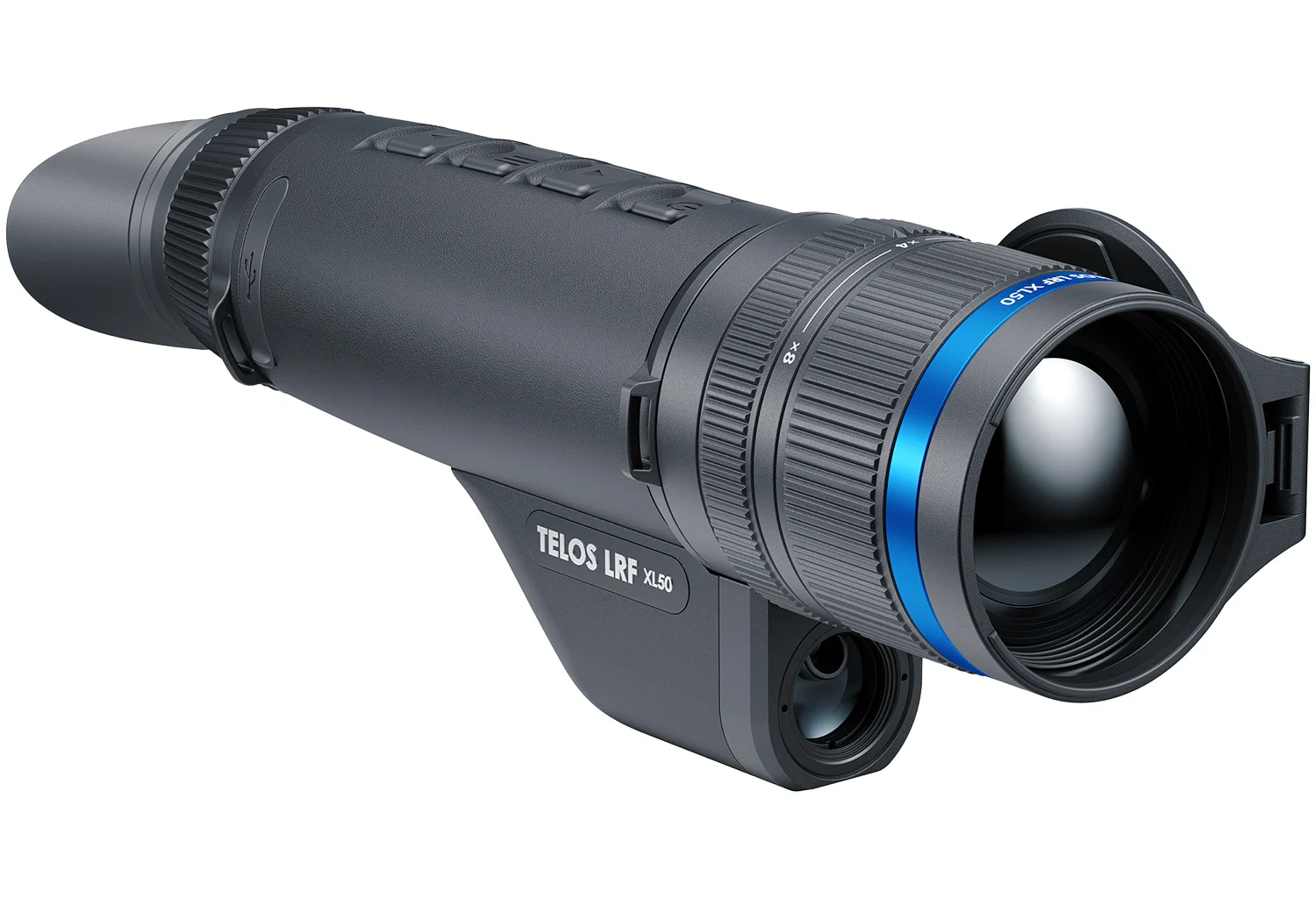 Pulsar PL77515 Telos LRF XL50 Thermal Hand Held Black 2.5-20x 50mm 1024x768, 50HZ Resolution Zoom Digital 8x Features Laser Range Finder