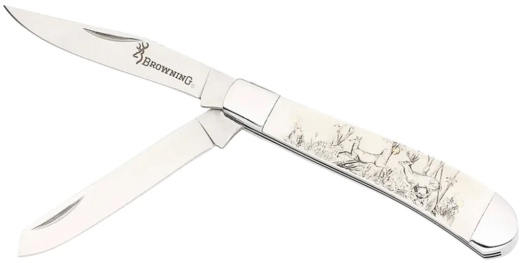 BRN 3220578B  KNIFE, WHITETAIL TRAPPER BOX