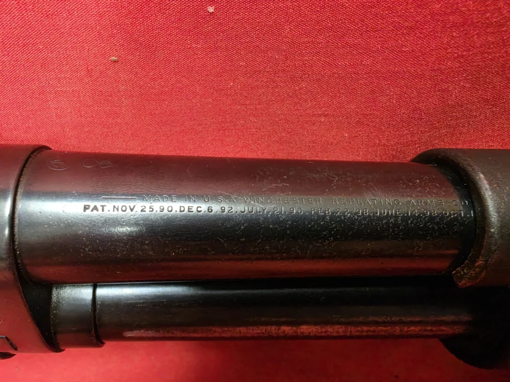 Winchester Model 97 Trench Gun – U.S. Military Marked – Flaming Bomb – G.H.D.
