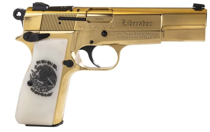 GIRSAN MCP35 9MM GOLD LIBERADOR 4.87IN BARREL 10RD CA COMPLIANT 390457 - European American Armory