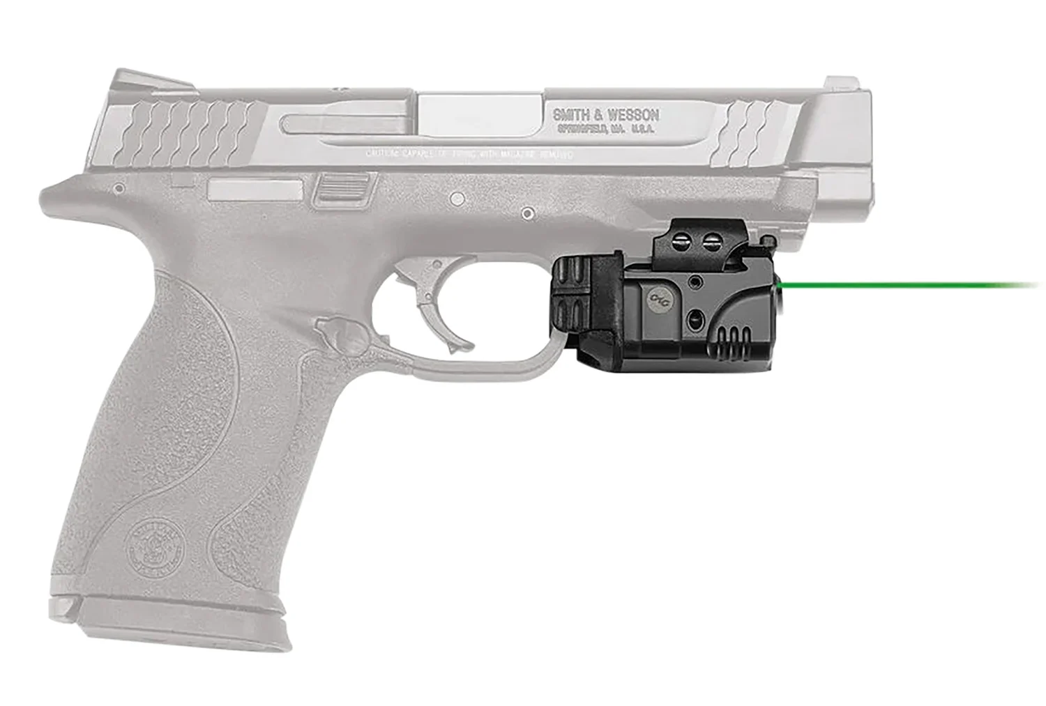 Crimson Trace 0142001 CMR-204 Universal Green Laser Sight & Tactical Light Rail Master Pro Black Pistol/Rifle