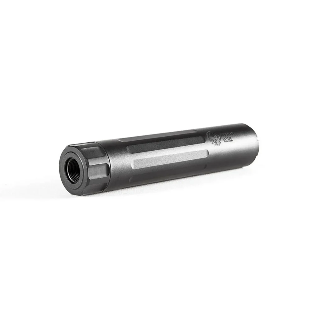 Dead Air Silencer Mask-HD .22LR Suppressor .22LR Stainless Steel/Titanium Black